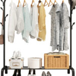 Perchero para ropa simple con gancho