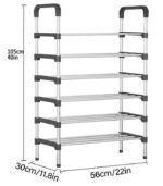 Zapatero de 6 niveles - Image 4