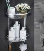 Estante de baño esquinero doble - Image 4