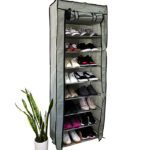 Zapatero organizador de lona