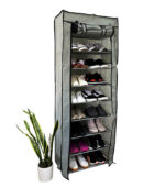 Zapatero organizador de lona