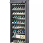 Zapatero organizador de lona