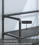 Perchero con zapatero de 5 pisos - Image 2